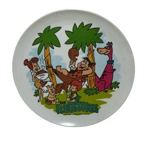 The Flintstones children’s plate Melmac Hanna-Barbera